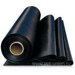 Пленка полиэтиленовая ЧЕРНАЯ рукав 1500мм - толщина 100 мкм
