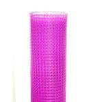 Решетка №1 цвет бордовый ширина 1 м ячейка 15*15 мм