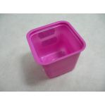 Стакан пластиковый красный 6*6*5см