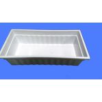 Рассадный ящик без поддона белый 11*22*44 см